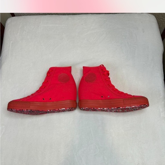 Converse Chuck Taylor All Star Platform Plus Hidden Wedge High Top Sneakers - Picture 5 of 10